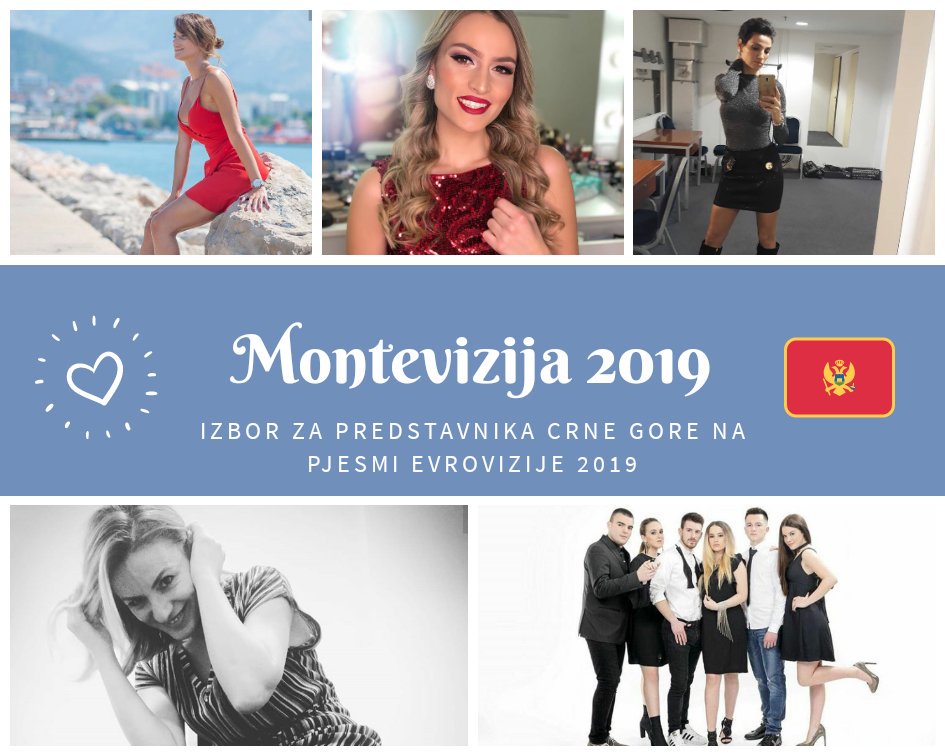  Ordem de atuação no Montevizija 2019 (Montenegro) definida