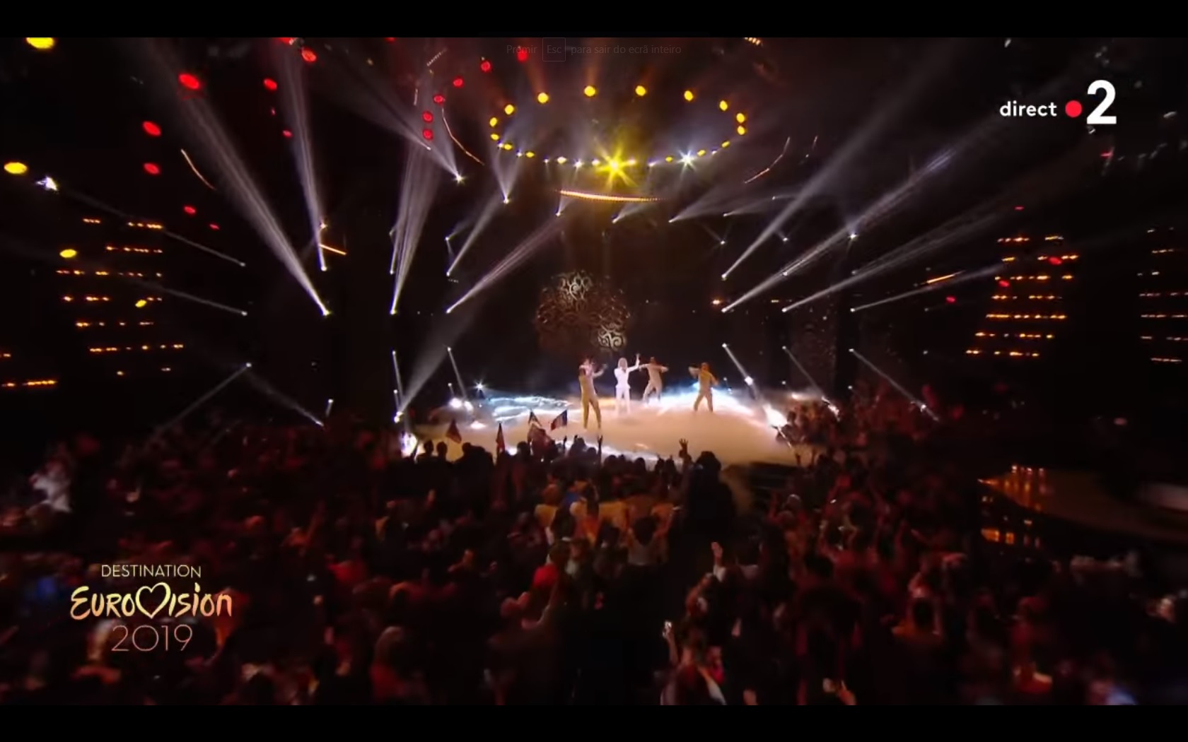  Apurados os primeiros quatro finalistas do Destination Eurovision (França)