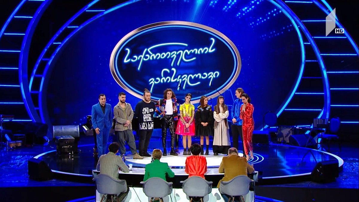  Ikako Aleksidze eliminado do Georgian Idol; seis candidatos continuam em prova
