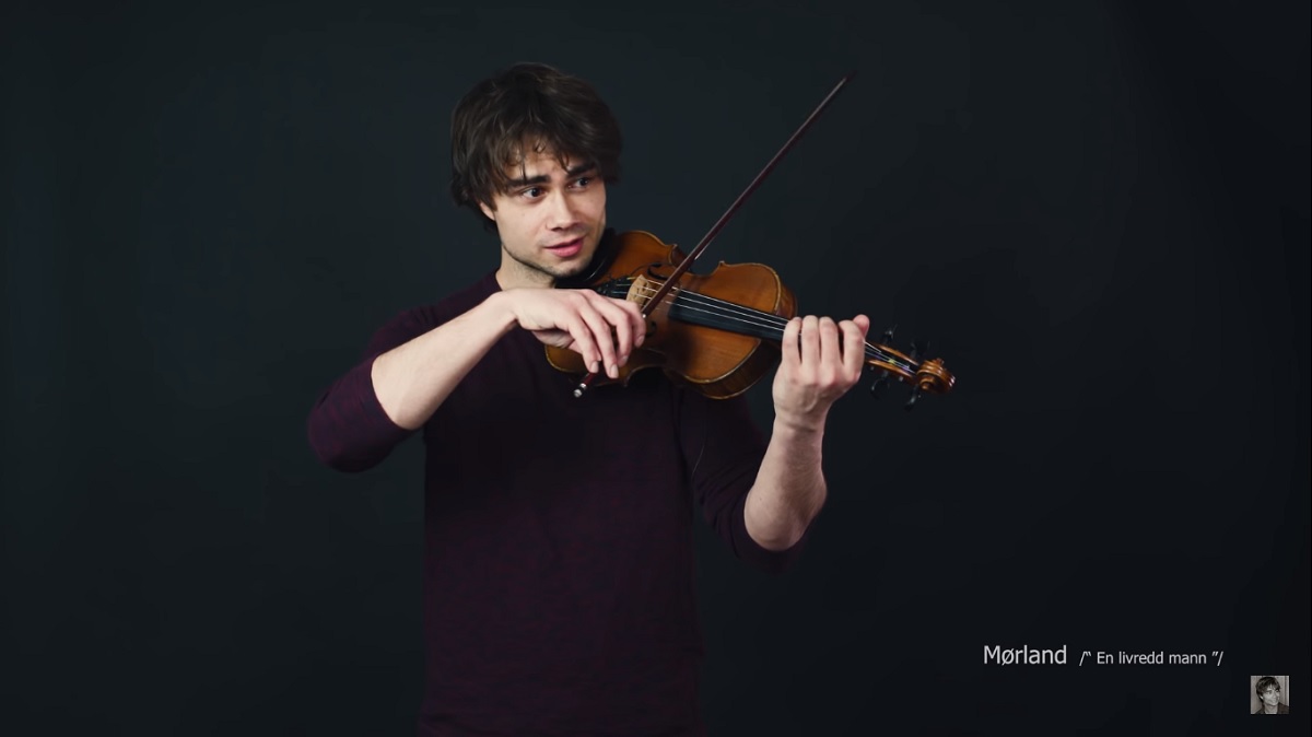  VÍDEO: O ‘mashup’ com violino de Alexander Rybak do MGP 2019 (Noruega)
