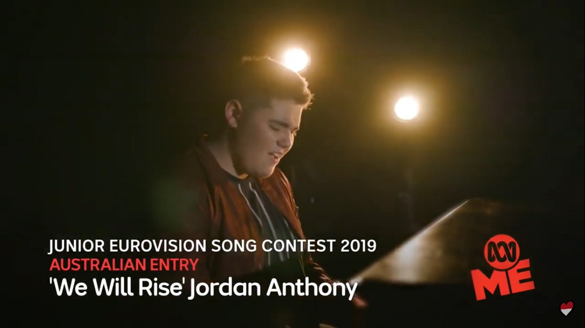  VÍDEO: Revelada a canção da Austrália para o JESC 2019, ‘We Will Rise’