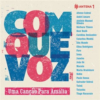  Álbum ‘Com Que Voz – Uma Canção para Amália’ chega na sexta-feira