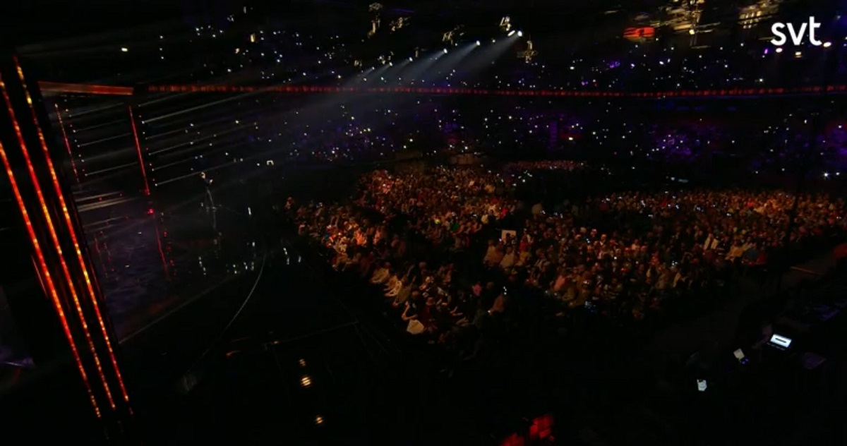  Robin Bengtsson e The Mamas na final do Melodifestivalen 2020 (Suécia)