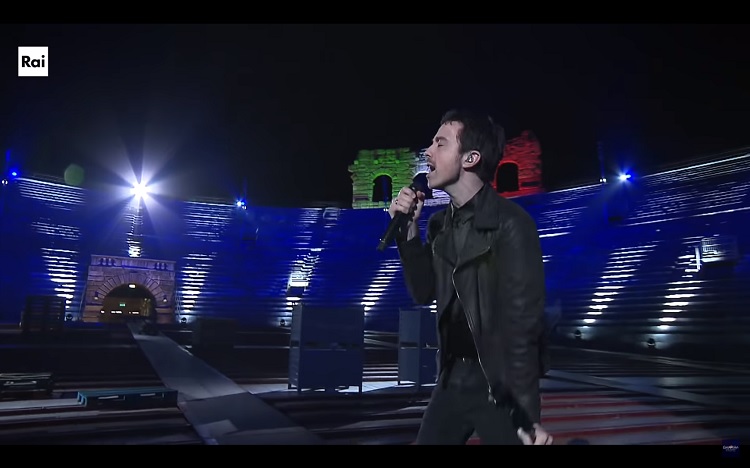  VÍDEO: A atuação completa de Diodato na Arena de Verona com ‘Fai Rumore’