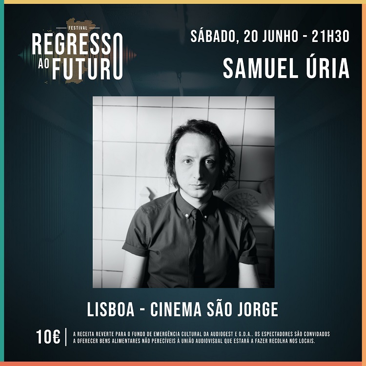  Samuel Úria volta aos palcos este sábado no Cinema São Jorge e convida Joana Espadinha