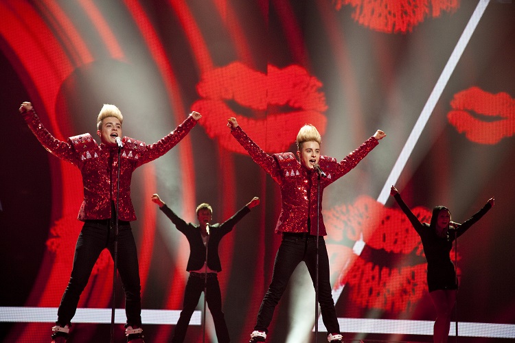  Jedward propuseram canções para representar a Irlanda na Eurovisão 2021