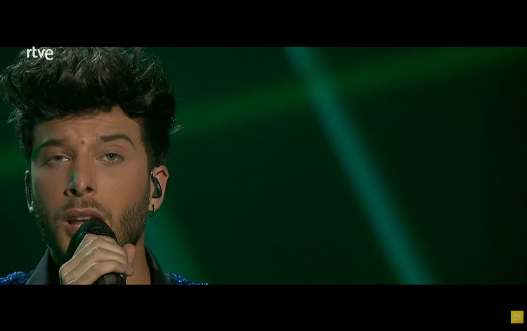  VÍDEO: Blas Cantó interpretou versão de ‘Amar pelos Dois’ no Destino Eurovisión