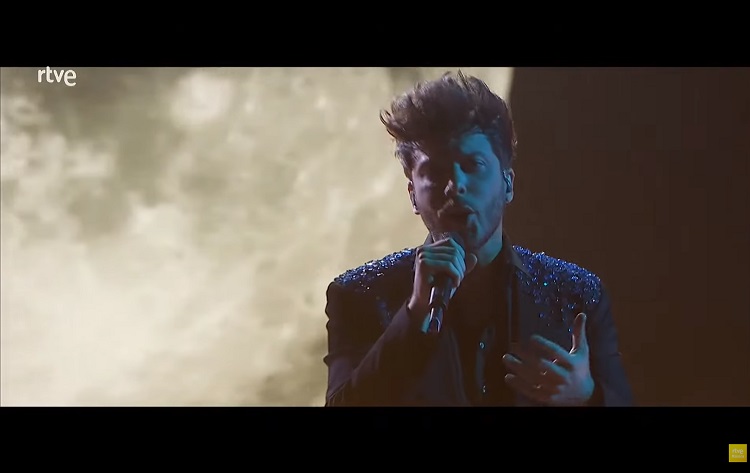 VÍDEO: A interpretação de Blas Cantó com ‘Voy a quedarme’ no Destino Eurovisión
