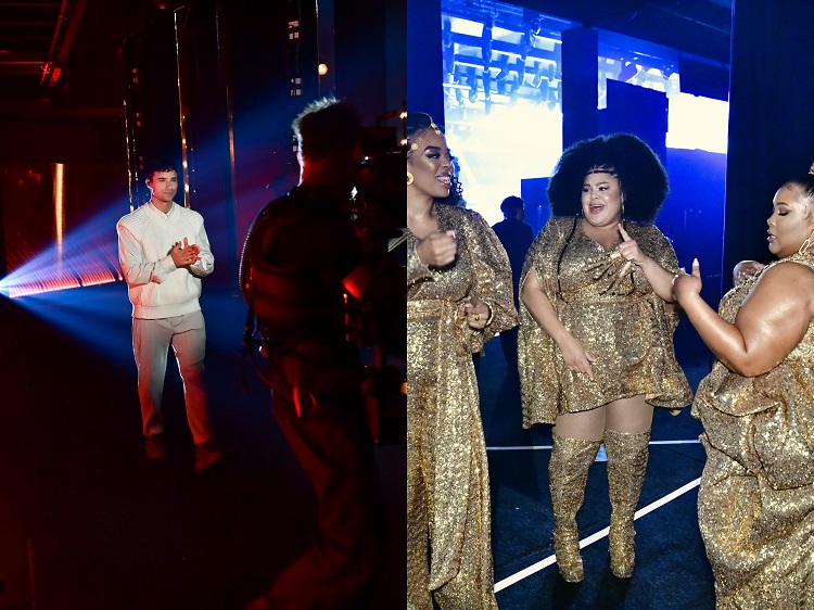  Eric Saade e The Mamas na final do Melodifestivalen 2021