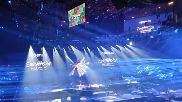 VÍDEO: Um primeiro olhar sobre o palco da Eurovisão 2021