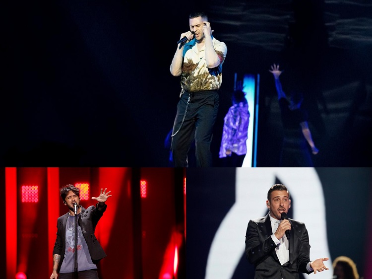  Fabrizio Moro, Francesco Gabbani e Mahmood apontados ao Festival de Sanremo 2022