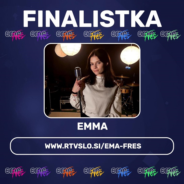  Emma é a segunda finalista do EMA Freš 2022 na «second chance»