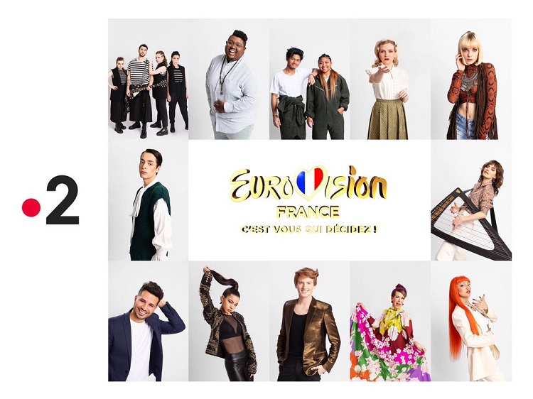  VÍDEOS: Eis os candidatos a representar França na Eurovisão 2022