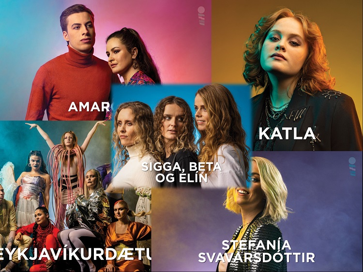  Três finalistas do Söngvakeppnin 2022 mantêm canções em Islandês