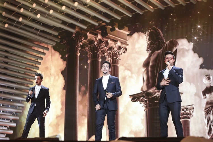  Il Volo atuam na segunda semifinal da Eurovisão 2022