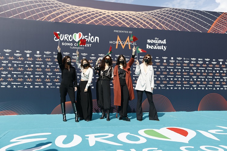  GALERIA: Delegação de Portugal na Turquoise Carpet da Eurovisão 2022
