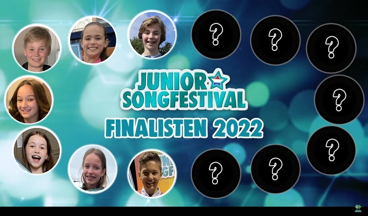 Conhecidos os primeiros finalistas da seleção dos Países Baixos para a Eurovisão Júnior 2022