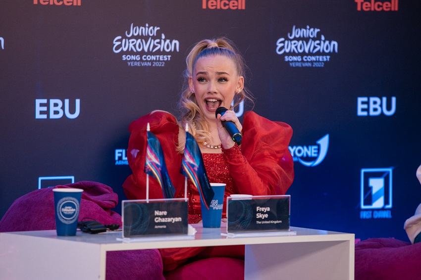  Freya Skye não pôde atuar no jury show da Eurovisão Júnior 2022