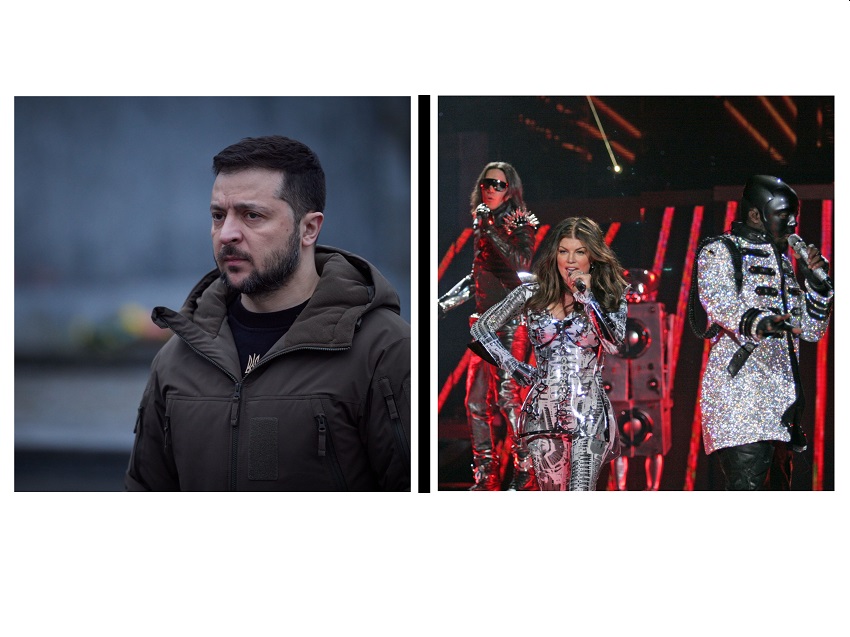  Volodymyr Zelensky e Black Eyed Peas são convidados do Festival de Sanremo 2023