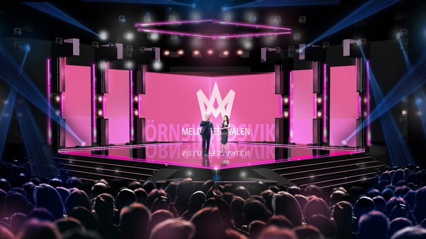  Revelado o palco do Melodifestivalen 2023
