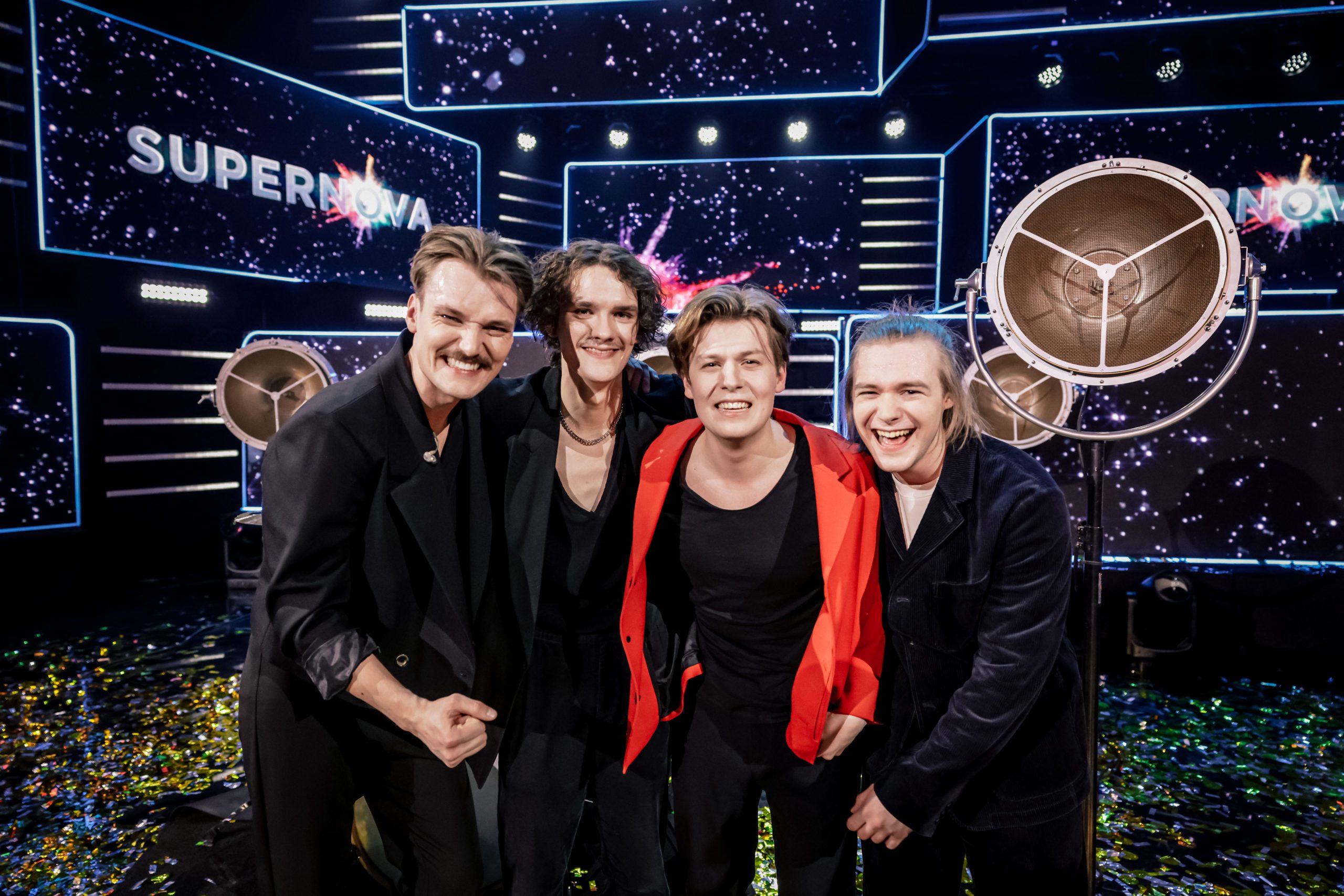  Sudden Lights brilharam no Supernova e representam a Letónia na Eurovisão 2023