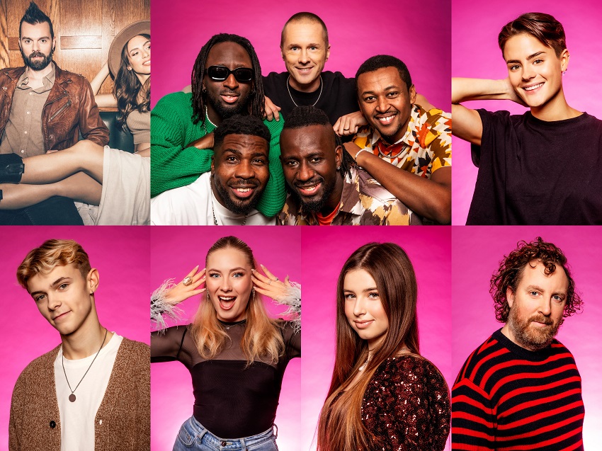  Divulgados os excertos das canções da segunda eliminatória do Melodifestivalen 2023