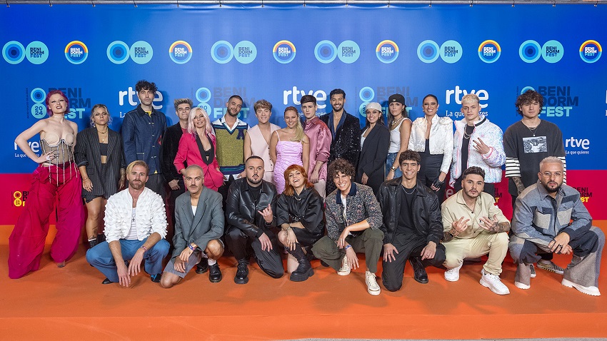 Eis os 16 candidatos a representar Espanha na Eurovisão 2024