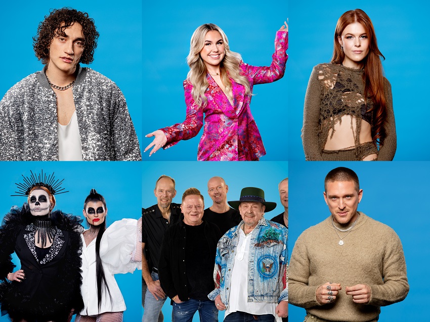  Lançados os excertos das canções da semifinal 4 do Melodifestivalen 2024