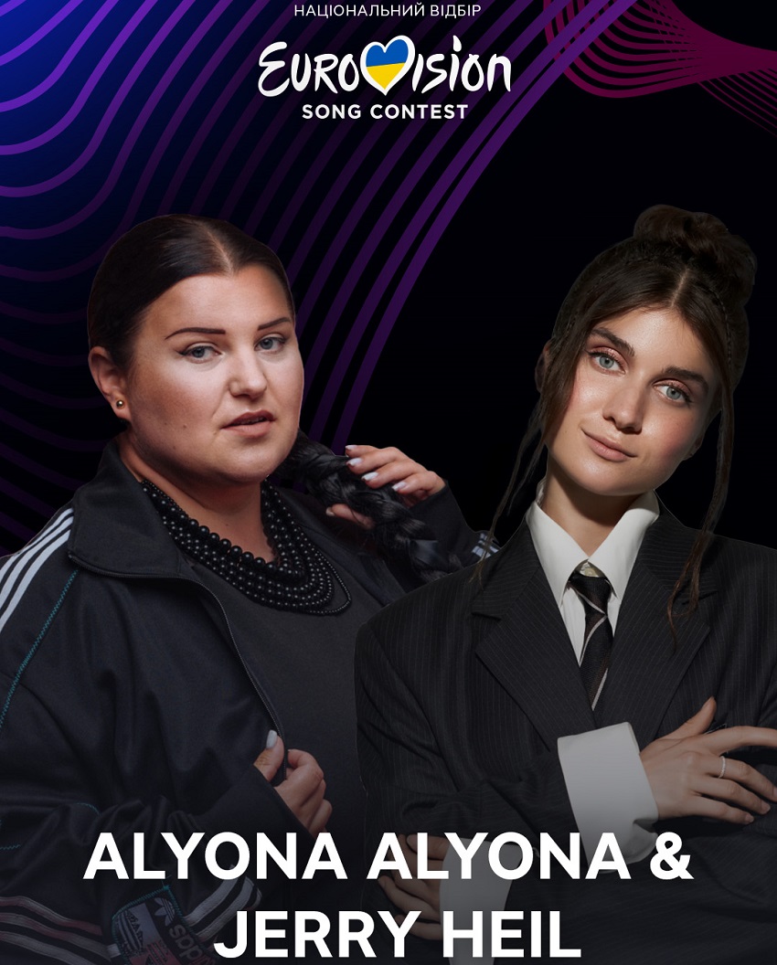  alyona alyona & Jerry Heil irão representar a Ucrânia na Eurovisão 2024 com a canção ‘Teresa & Maria’